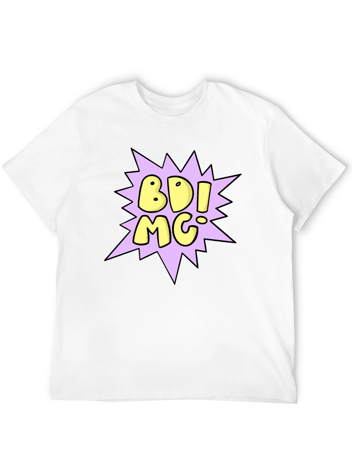 Camiseta Negra con Diseño BDI MC