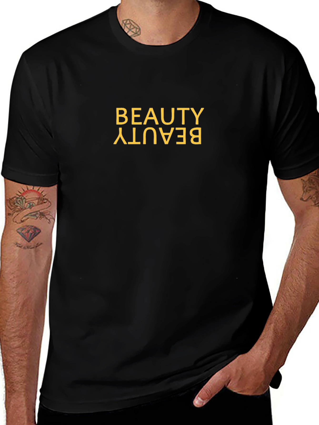 Camiseta Negra Beauty