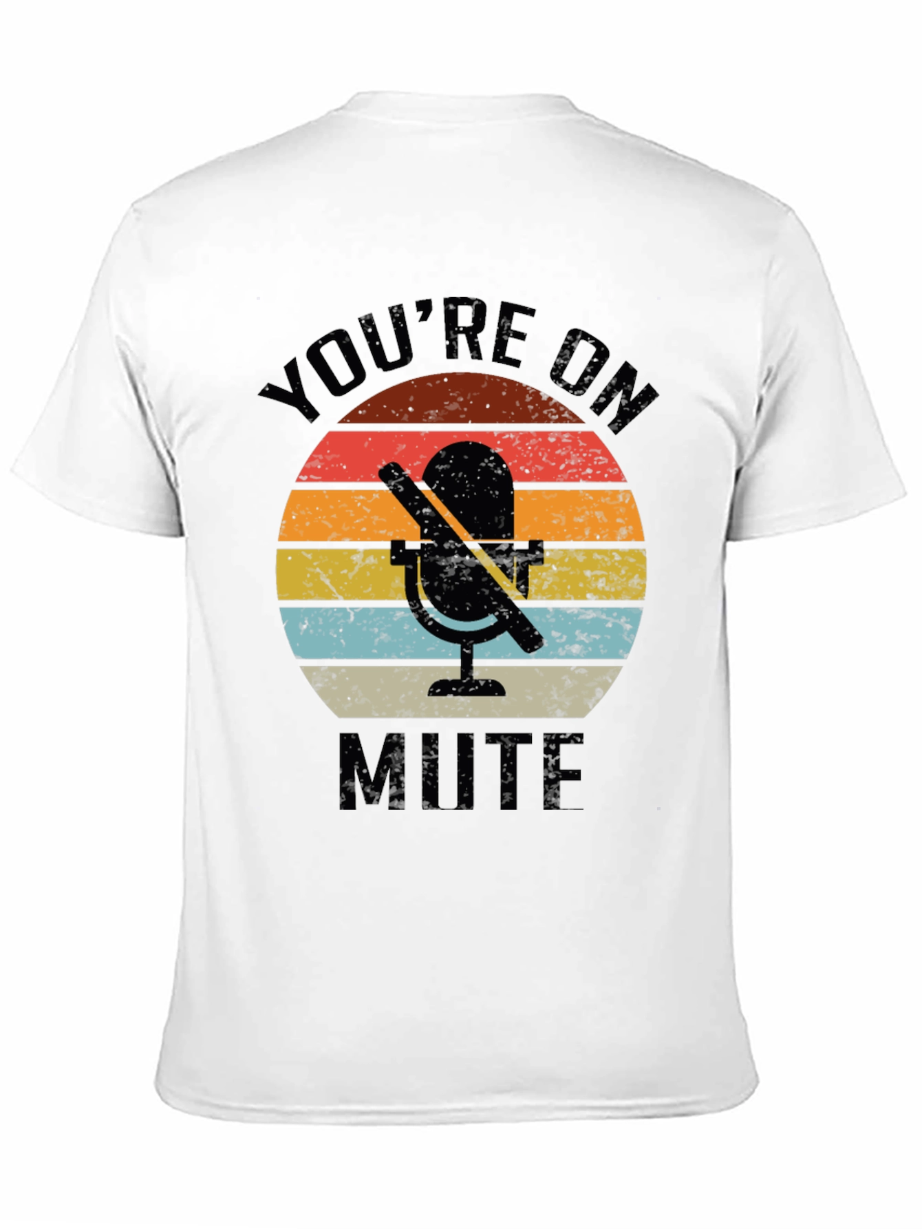 Camiseta Divertida: Estás en Mute - Diseño Retro