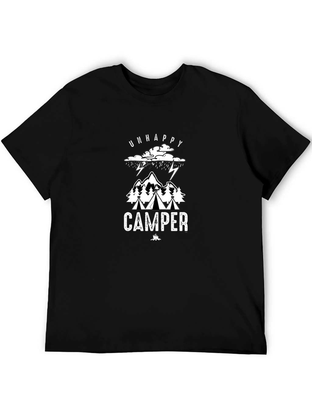 Camiseta Negra Camper Descontento