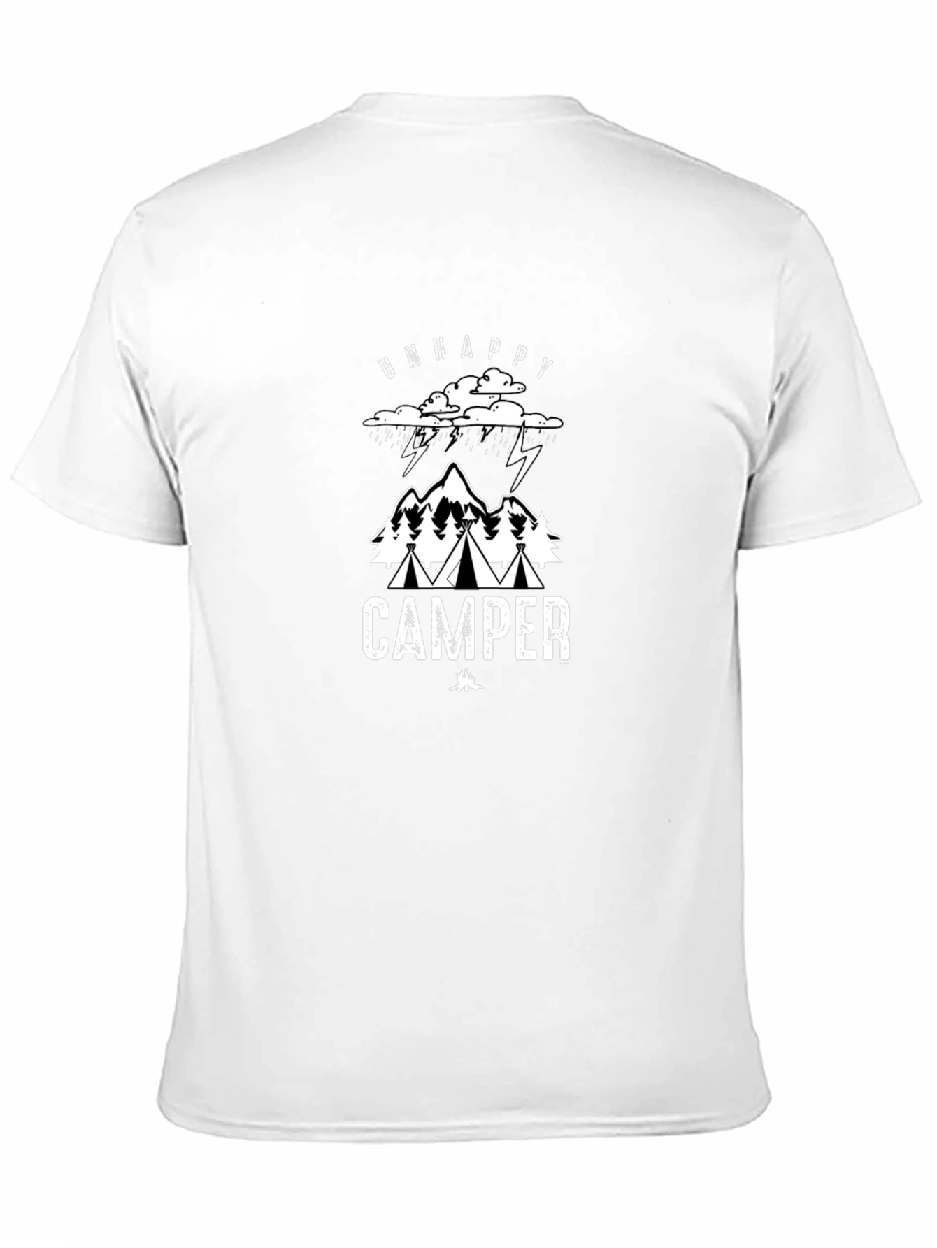 Camiseta Negra Camper Descontento