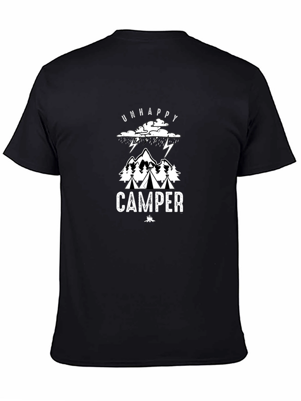 Camiseta Negra Camper Descontento