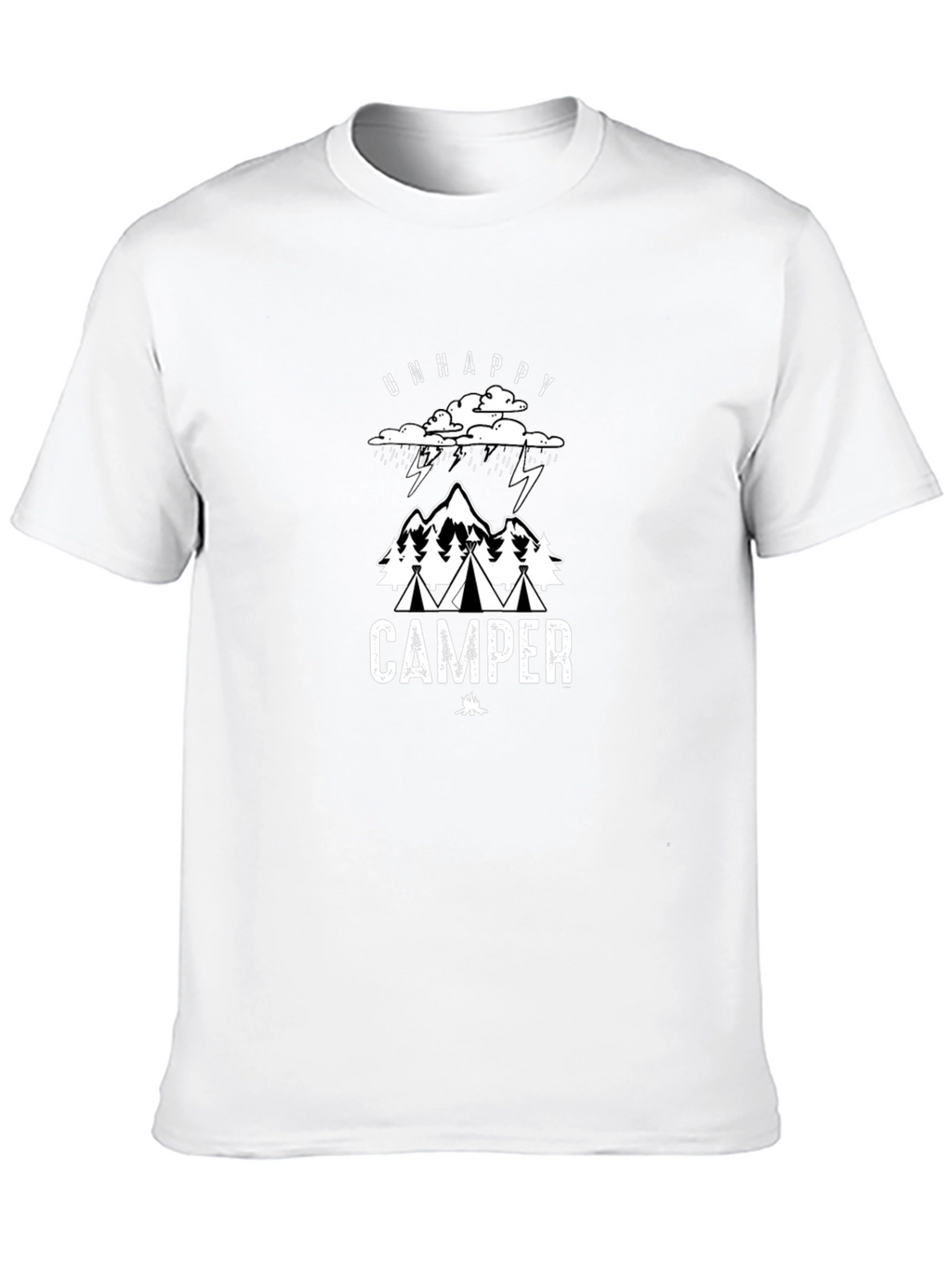 Camiseta Negra Camper Descontento