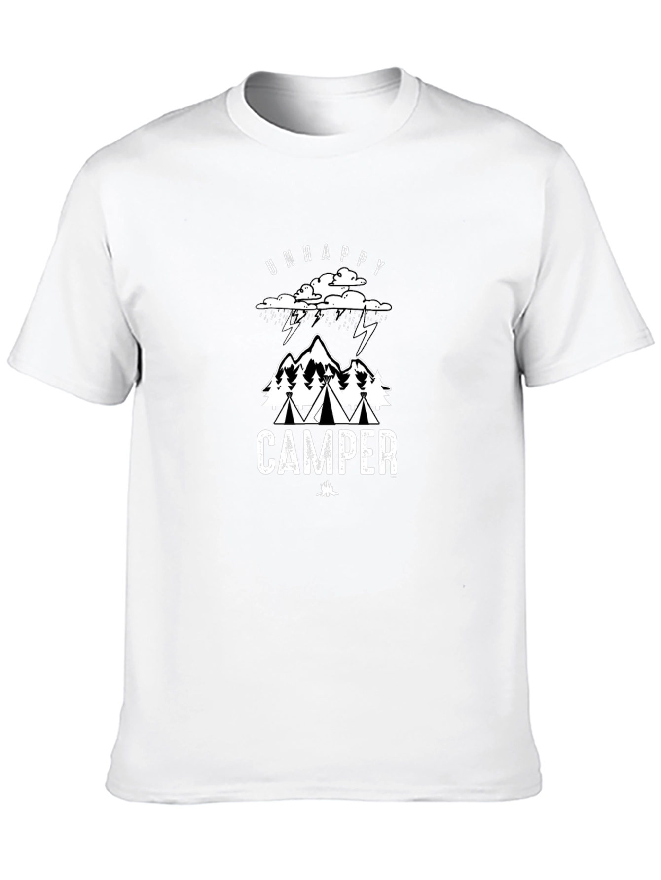Camiseta Negra Camper Descontento