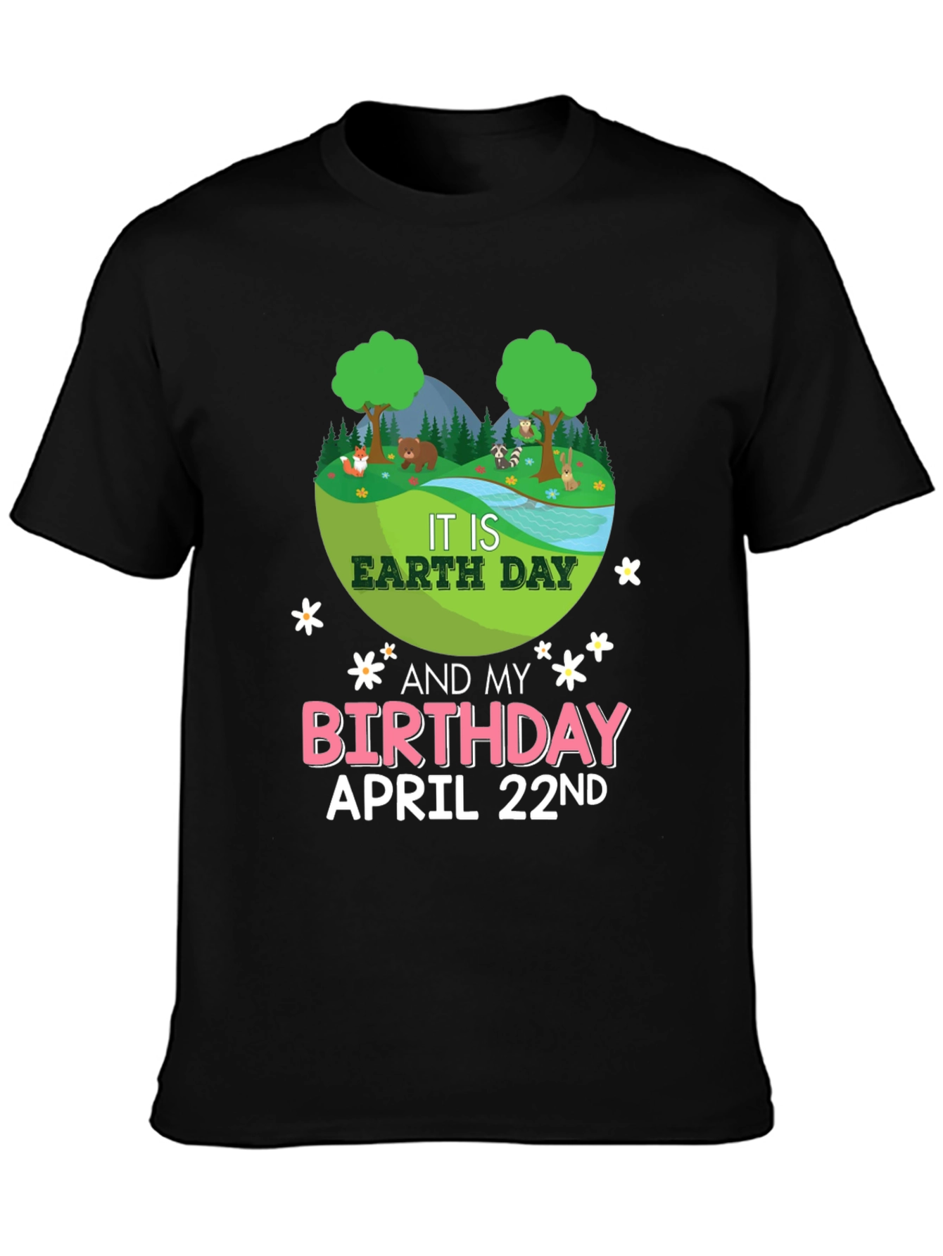 Camiseta Día de la Tierra Cumpleaños 22 de Abril