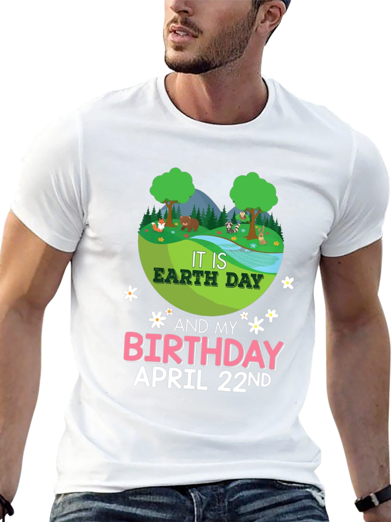 Camiseta Día de la Tierra Cumpleaños 22 de Abril