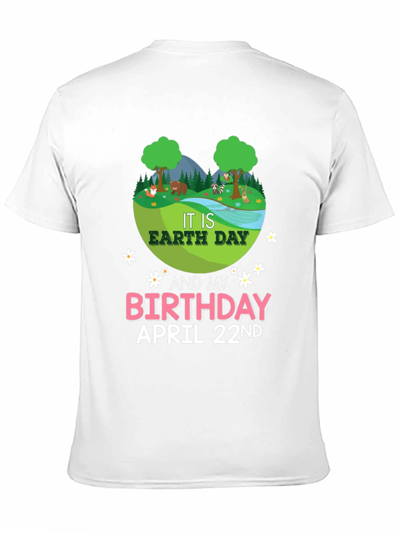 Camiseta Día de la Tierra Cumpleaños 22 de Abril