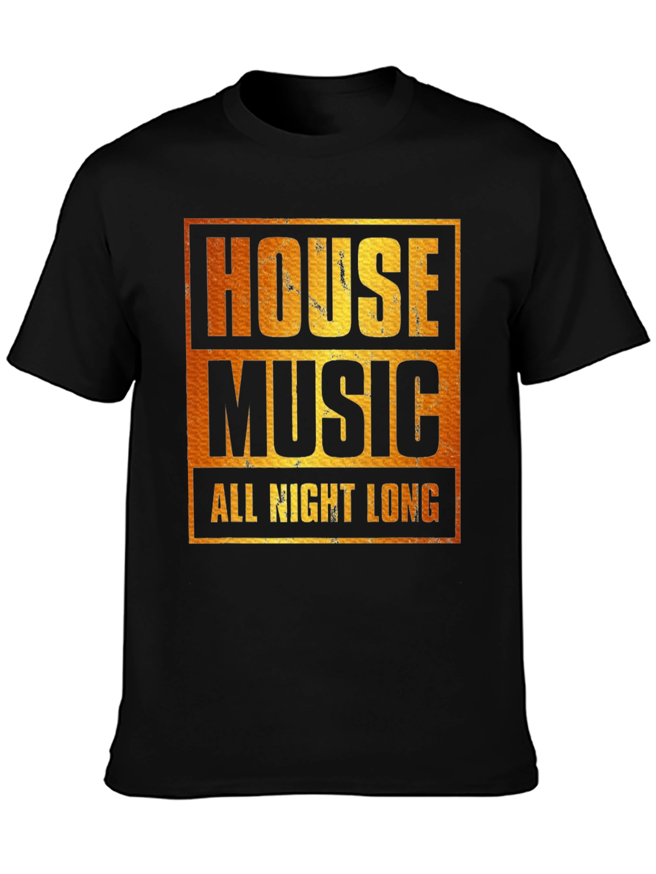 Camiseta House Music All Night Long