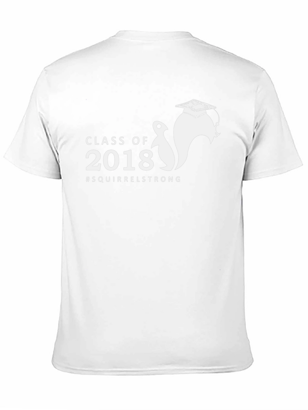 Camiseta Negra Clase de 2018 #SquirrelStrong