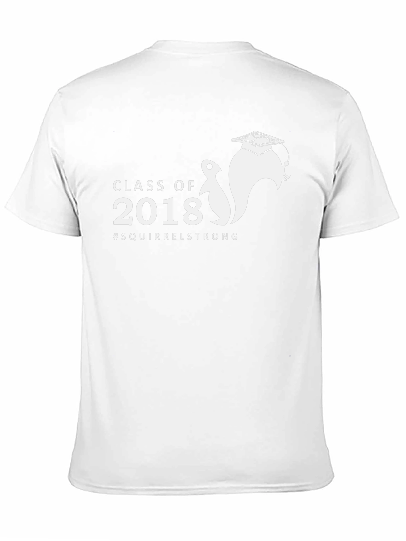 Camiseta Negra Clase de 2018 #SquirrelStrong