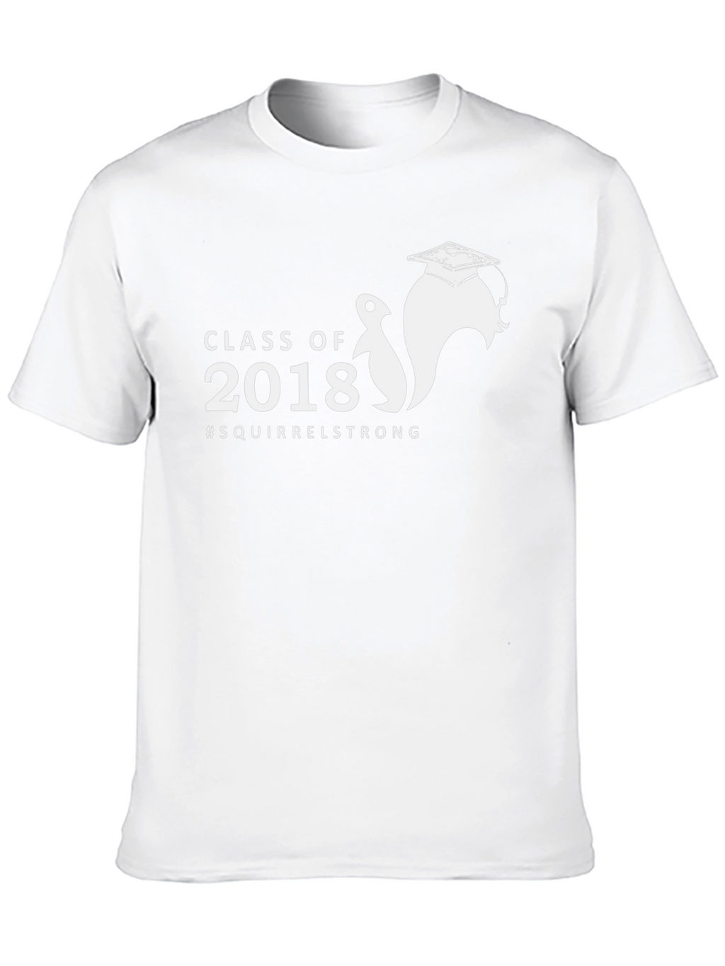 Camiseta Negra Clase de 2018 #SquirrelStrong