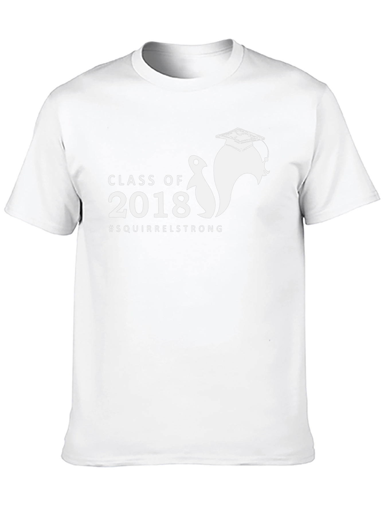 Camiseta Negra Clase de 2018 #SquirrelStrong