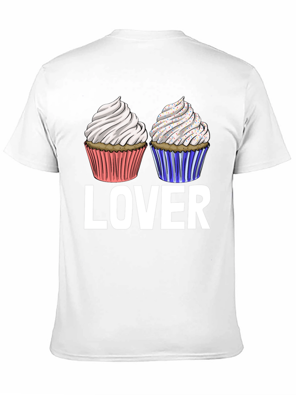 Camiseta Lover de Cupcakes Dulces