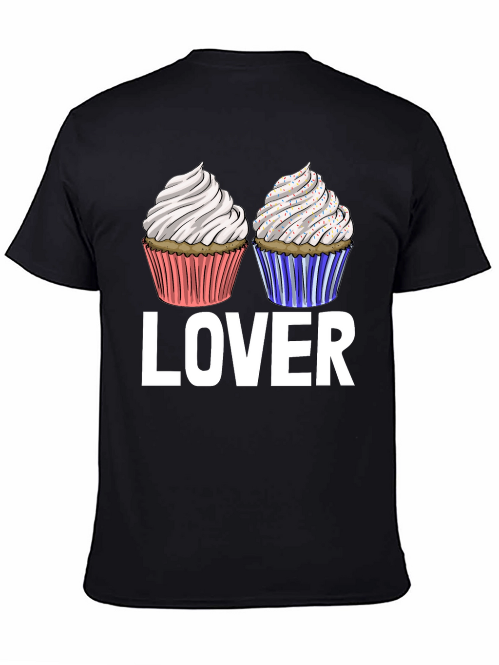 Camiseta Lover de Cupcakes Dulces