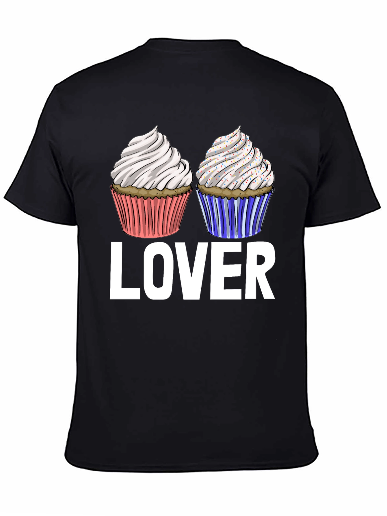 Camiseta Lover de Cupcakes Dulces