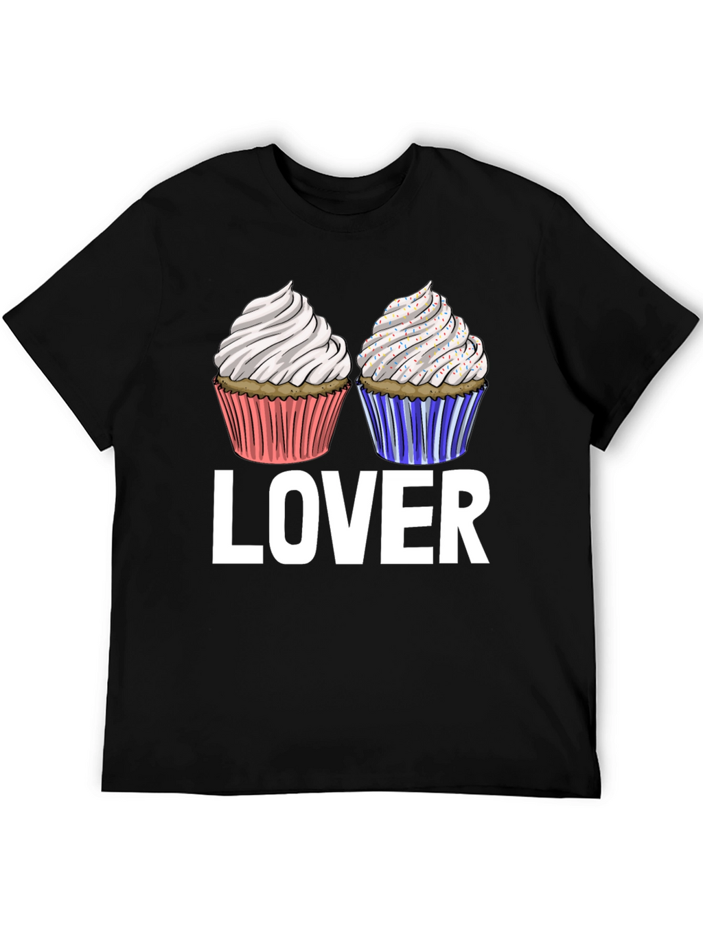 Camiseta Lover de Cupcakes Dulces