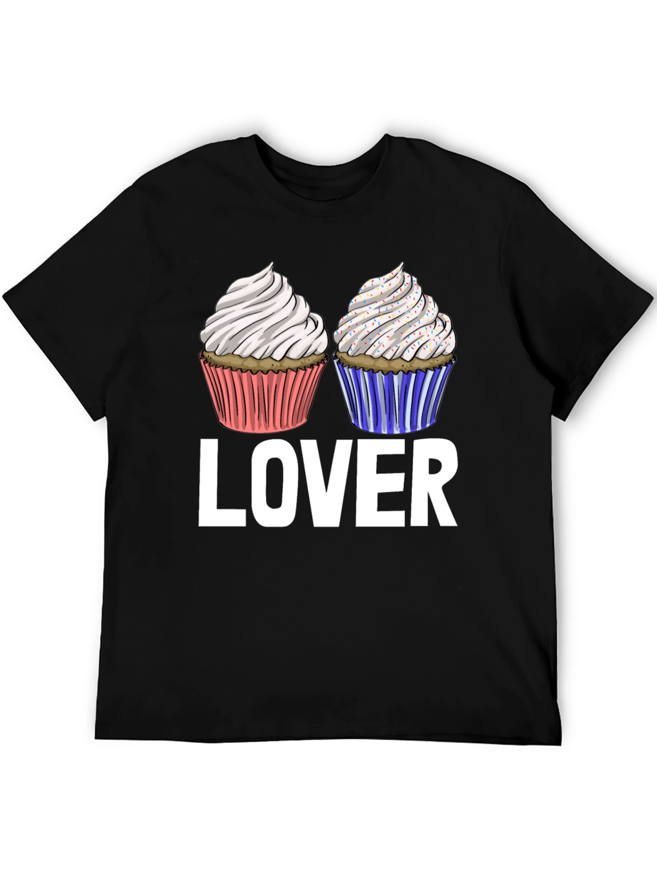 Camiseta Lover de Cupcakes Dulces