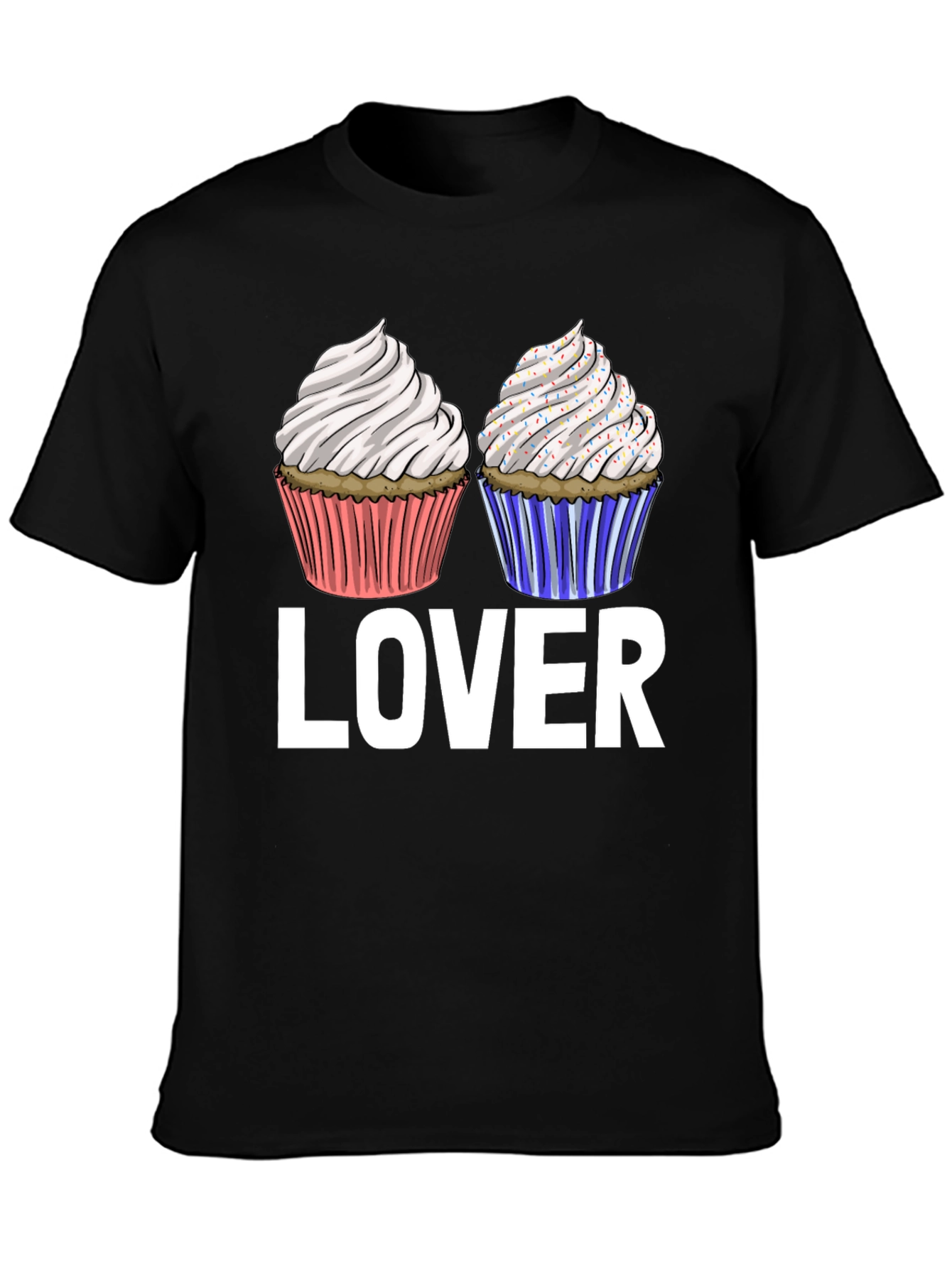 Camiseta Lover de Cupcakes Dulces