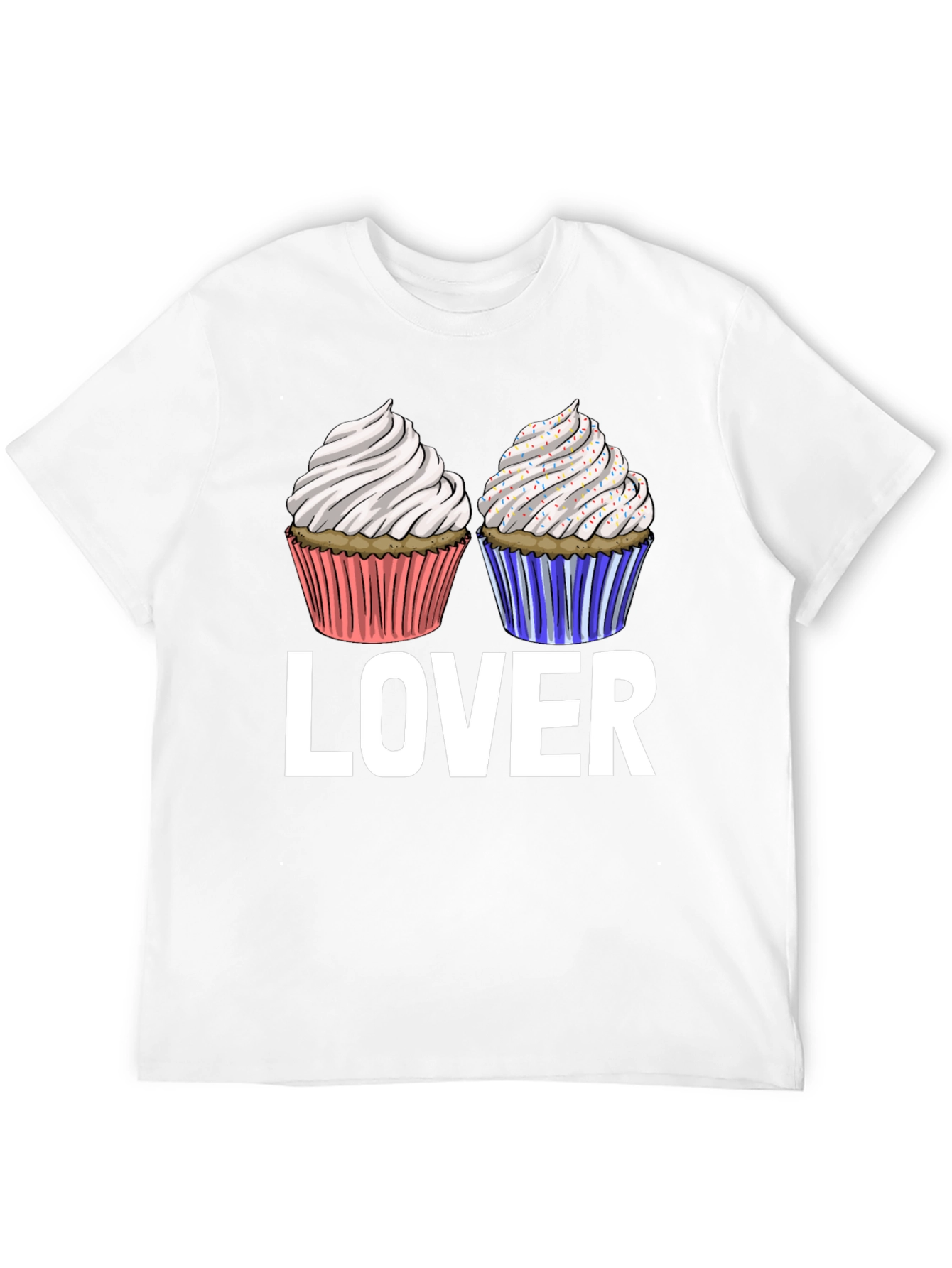 Camiseta Lover de Cupcakes Dulces
