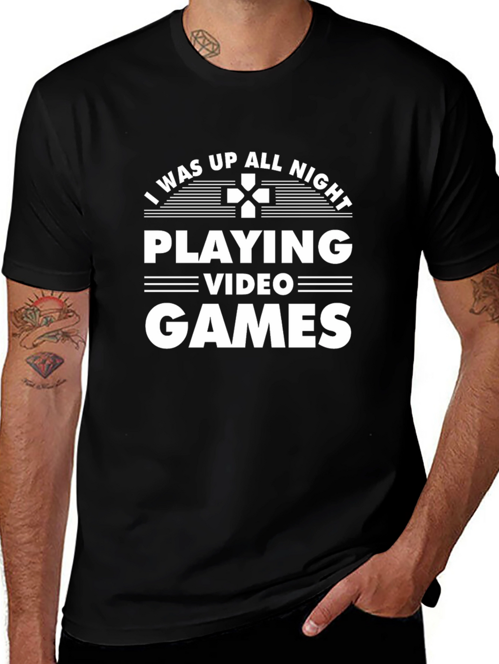Camiseta Gamer: Noche de Videojuegos