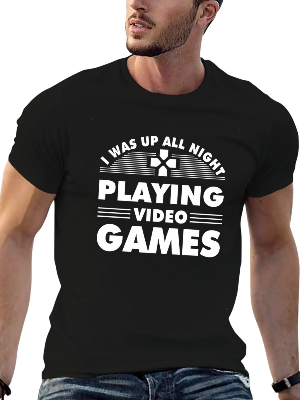 Camiseta Gamer: Noche de Videojuegos