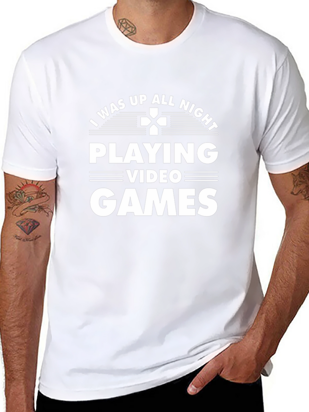 Camiseta Gamer: Noche de Videojuegos