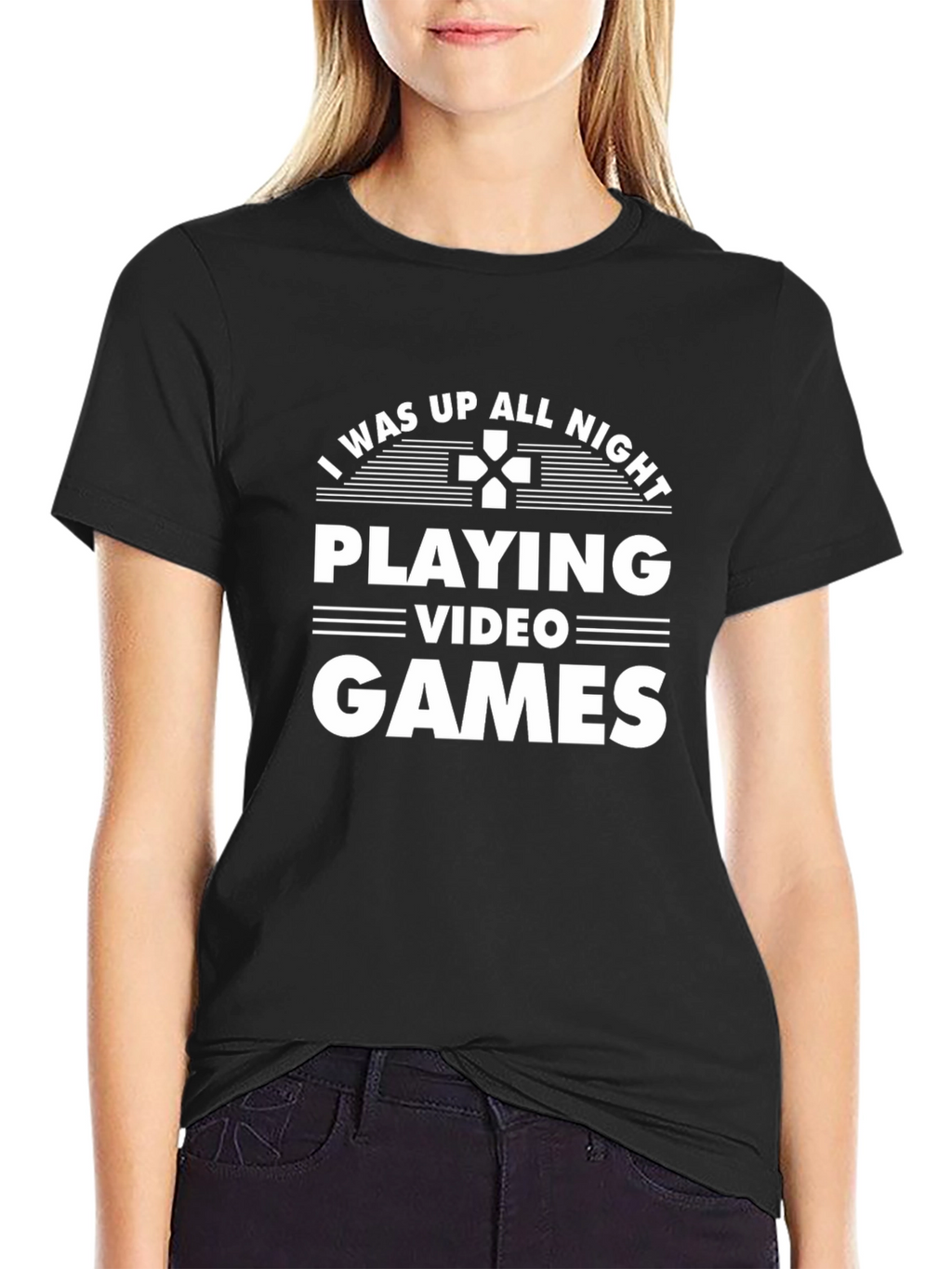 Camiseta Gamer: Noche de Videojuegos