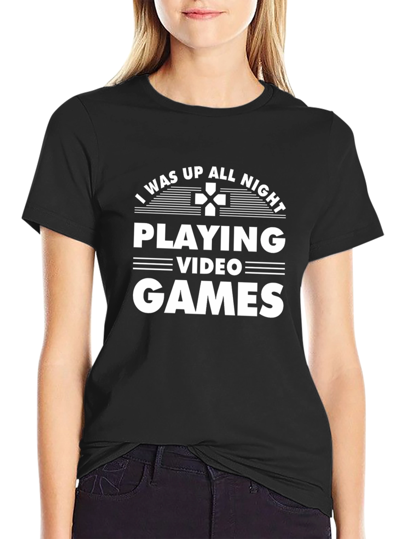 Camiseta Gamer: Noche de Videojuegos