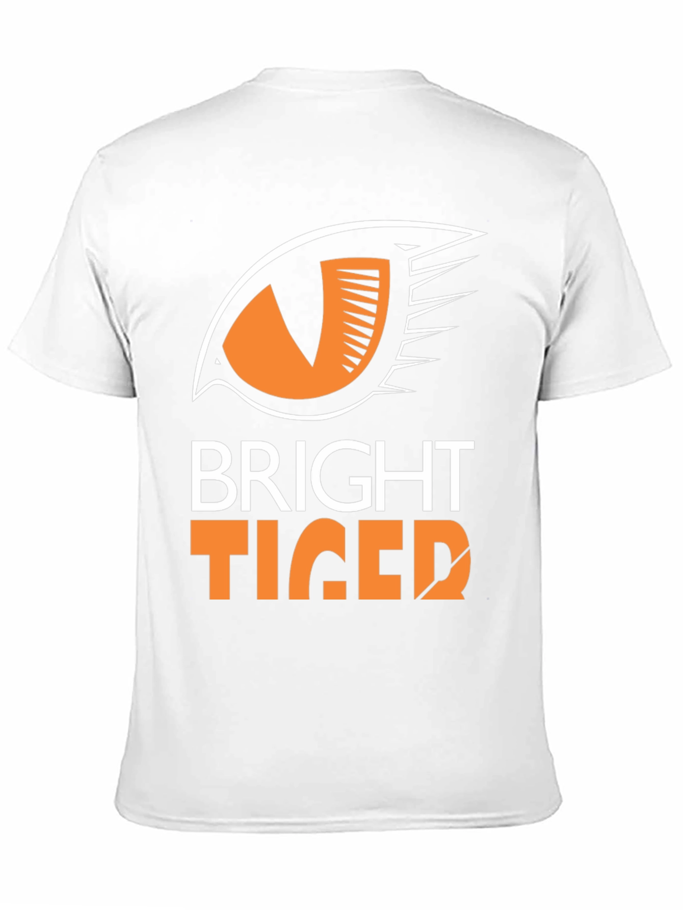 Camiseta Negra Bright Tiger Diseño Ojo de Tigre