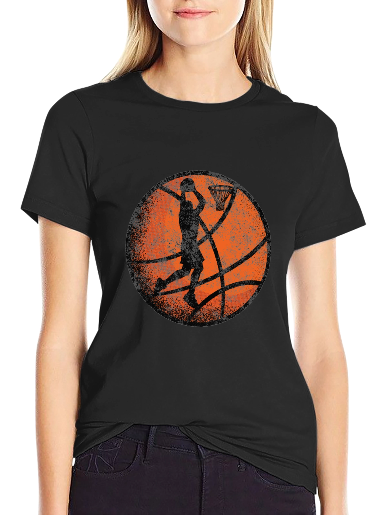 Camiseta Baloncesto Vintage Hombre - Estilo Urbano