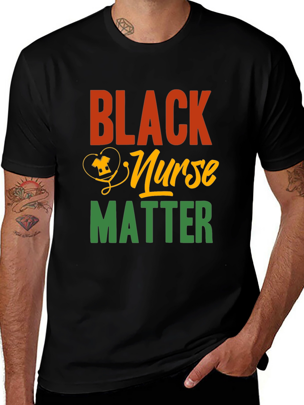 Camiseta Black Nurse Matter