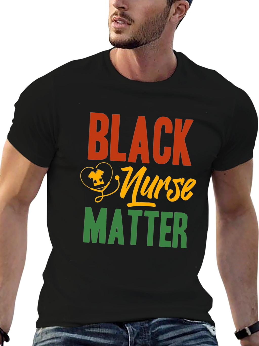 Camiseta Black Nurse Matter