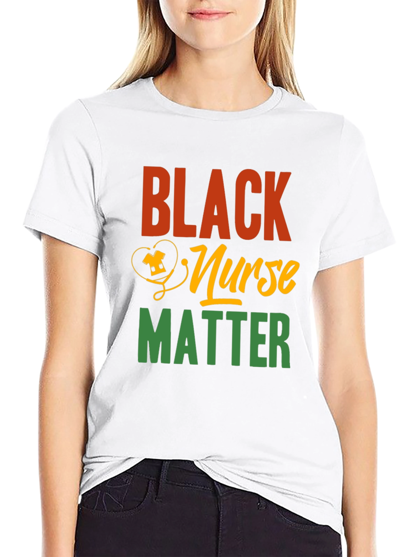 Camiseta Black Nurse Matter