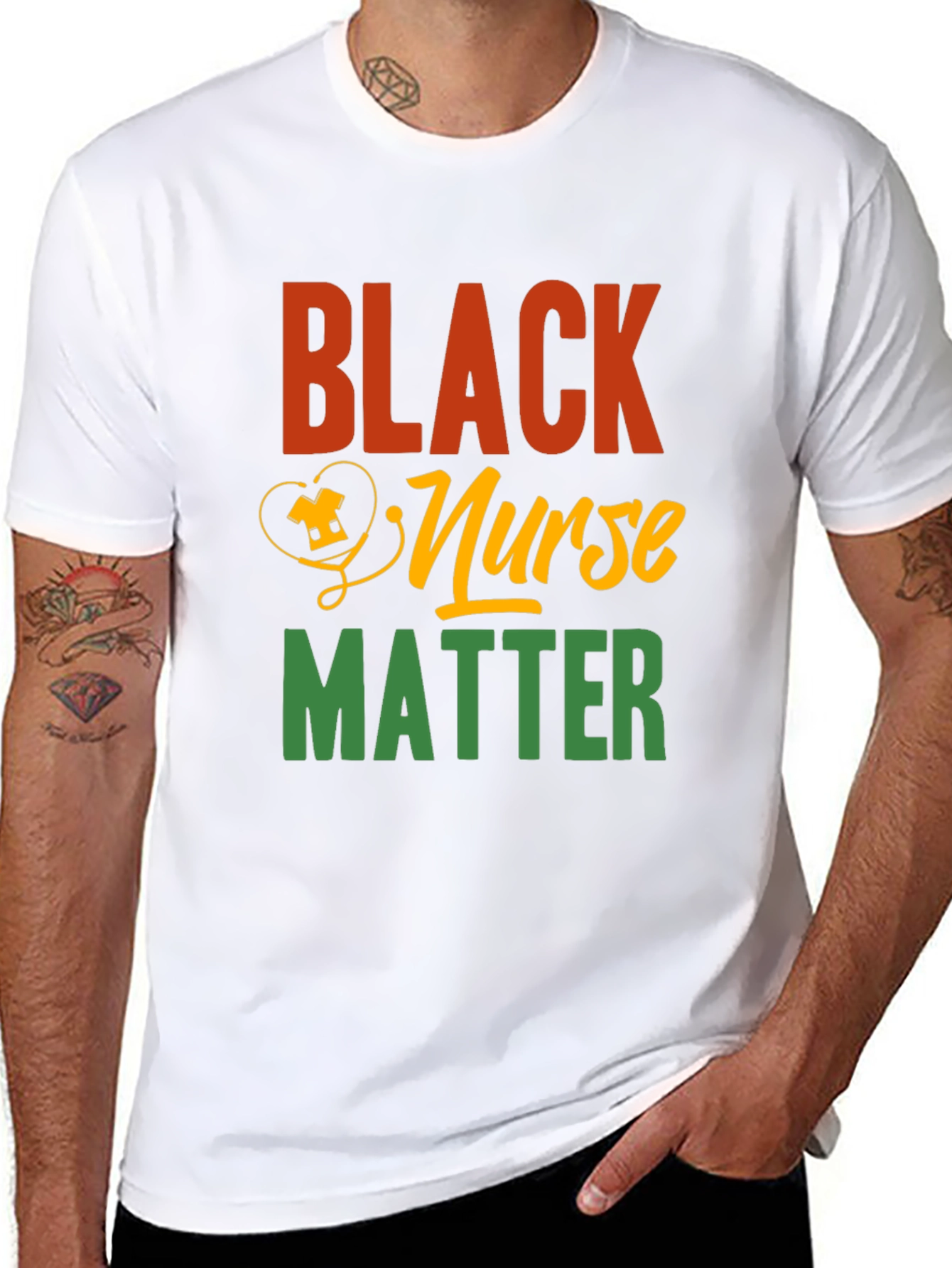 Camiseta Black Nurse Matter