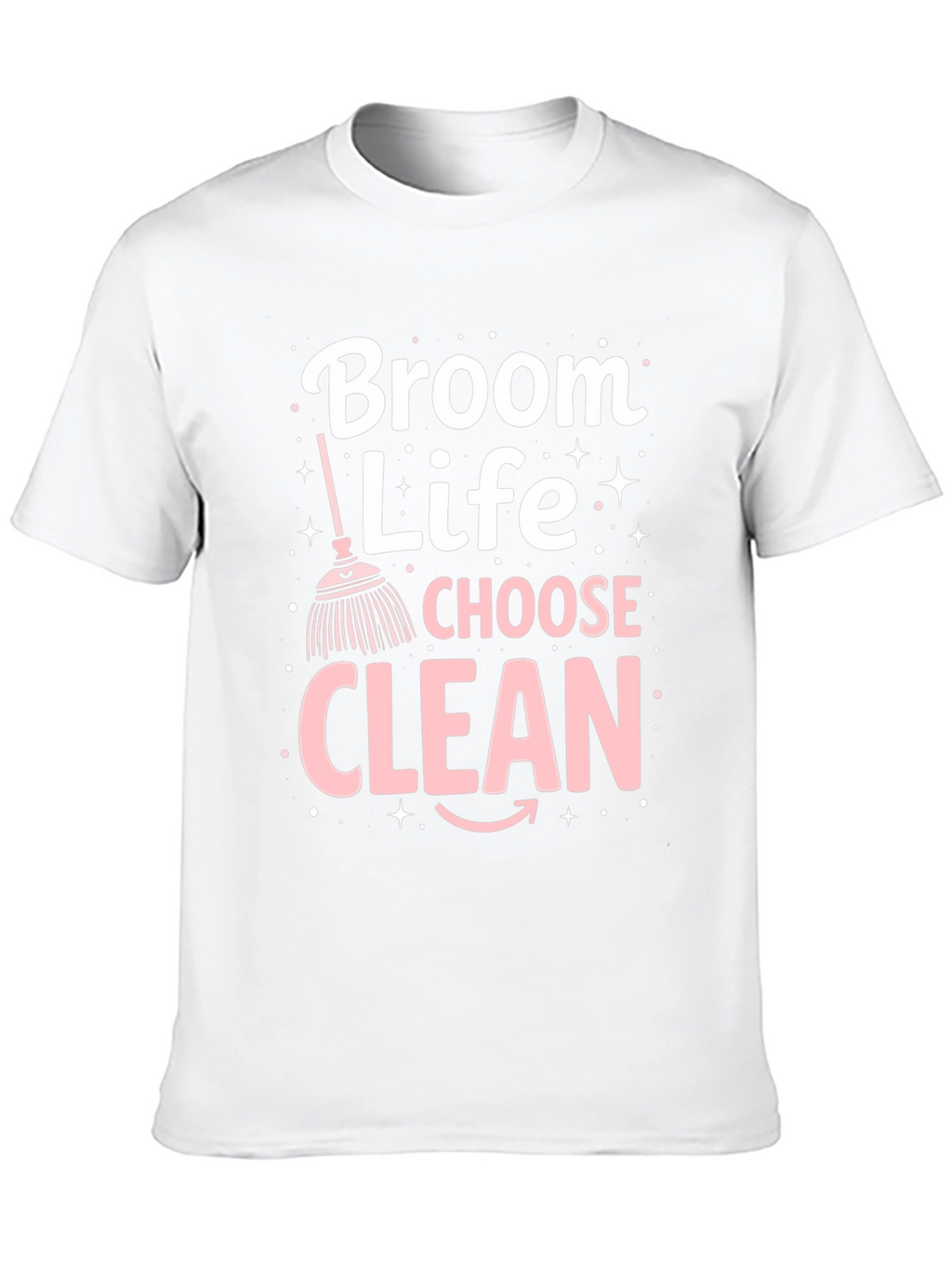 Camiseta Negra Broom Life Choose Clean
