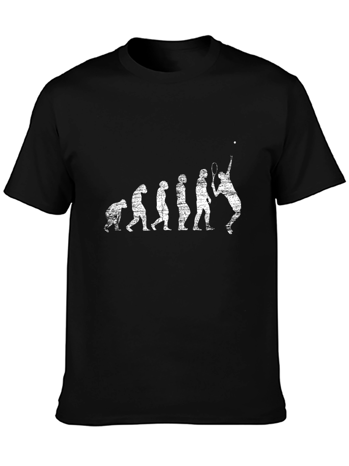 Camiseta Hombre Evolución Tenis Algodón