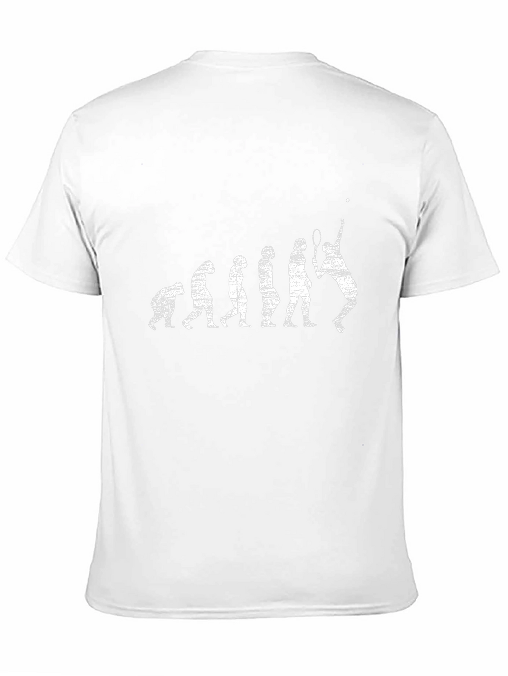 Camiseta Hombre Evolución Tenis Algodón