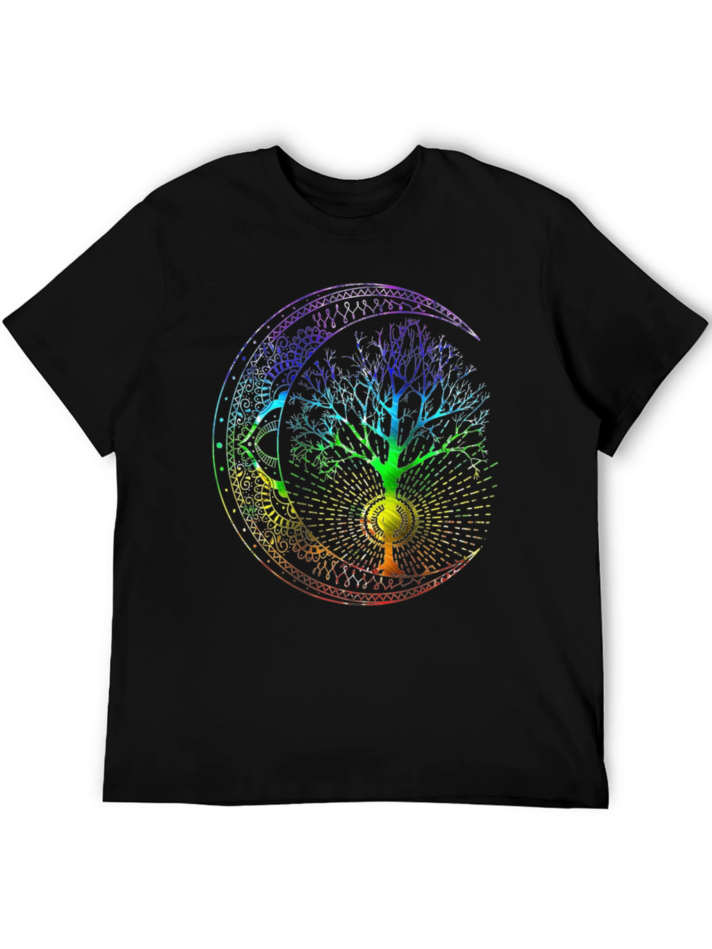 Camiseta Hombre: Árbol de la Vida Lunar