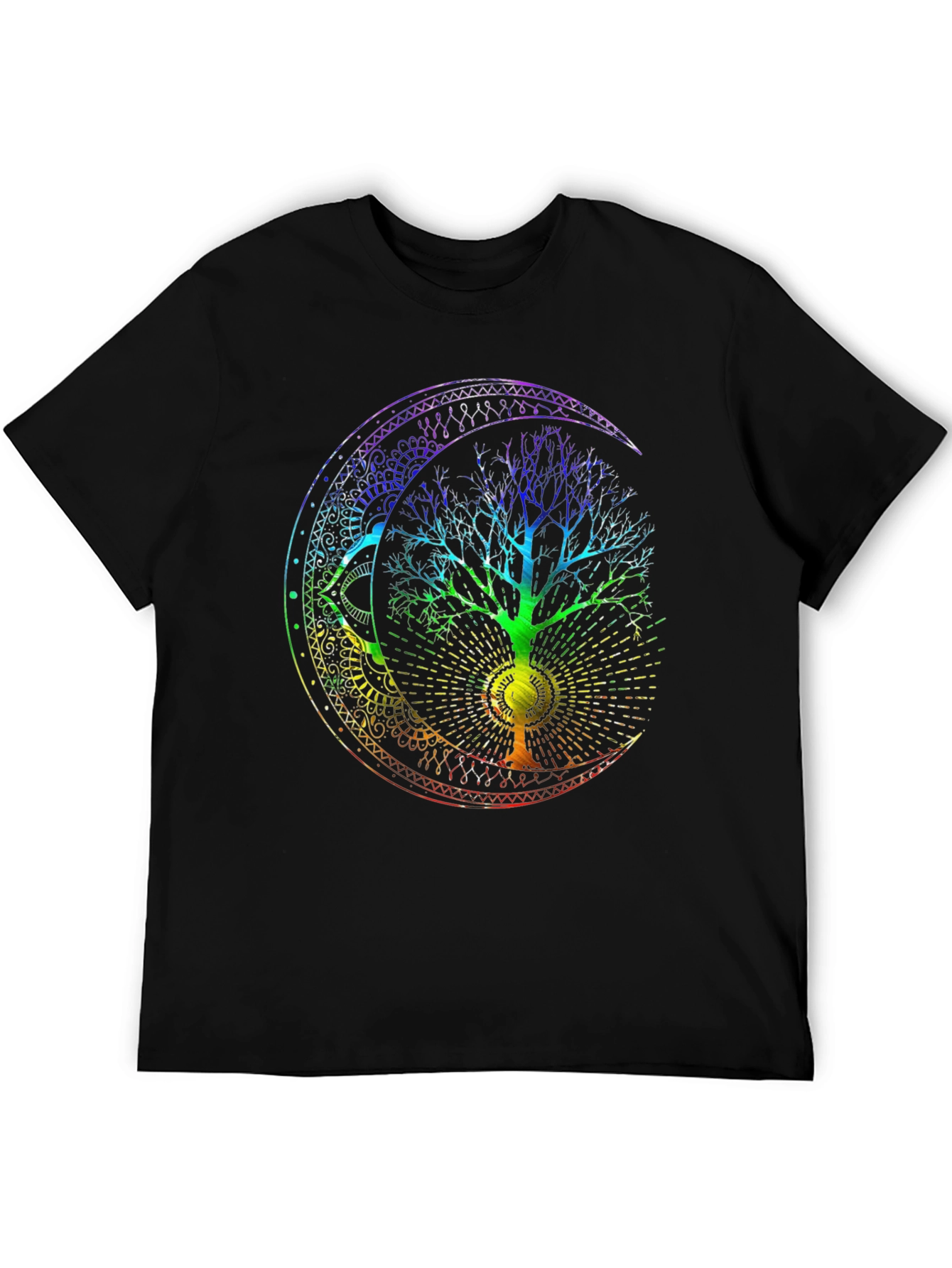 Camiseta Hombre: Árbol de la Vida Lunar