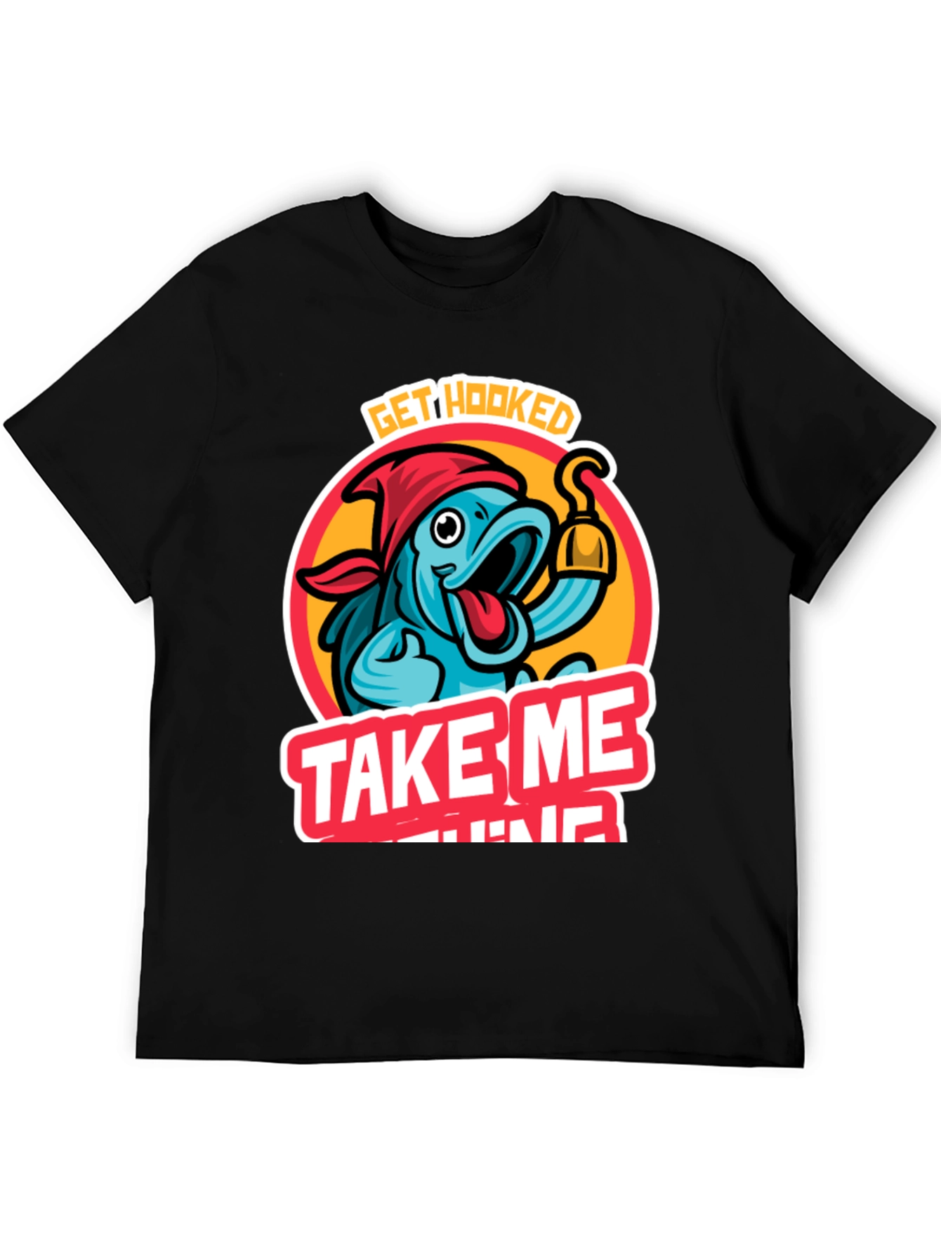 Camiseta Hombre Llévame a Pescar