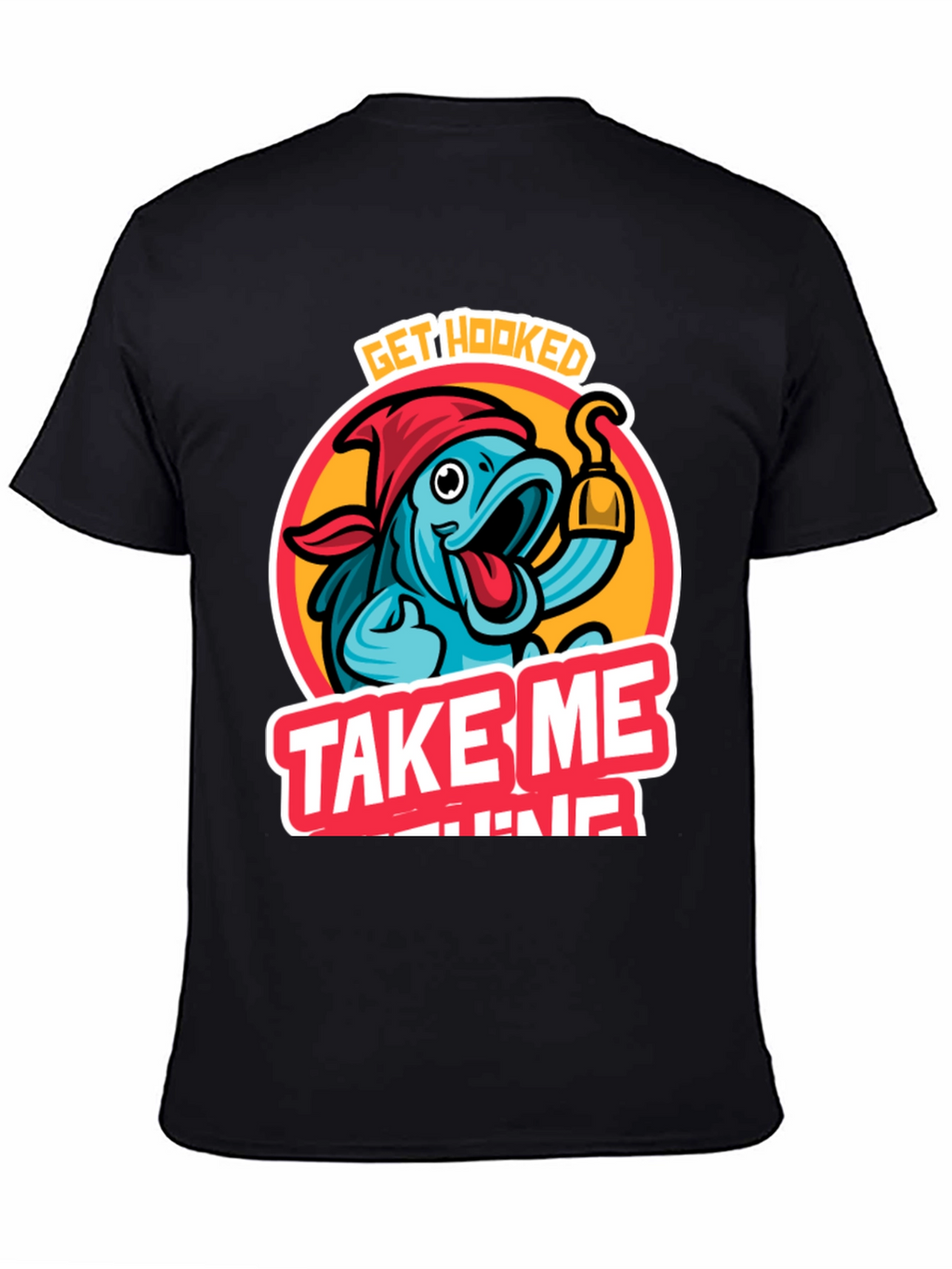 Camiseta Hombre Llévame a Pescar