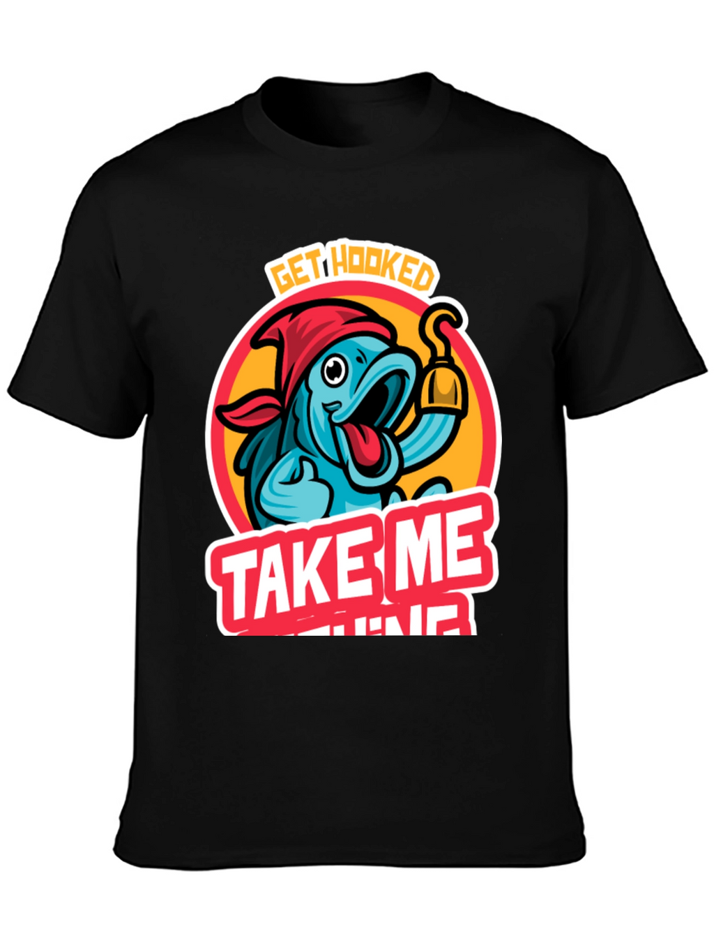 Camiseta Hombre Llévame a Pescar