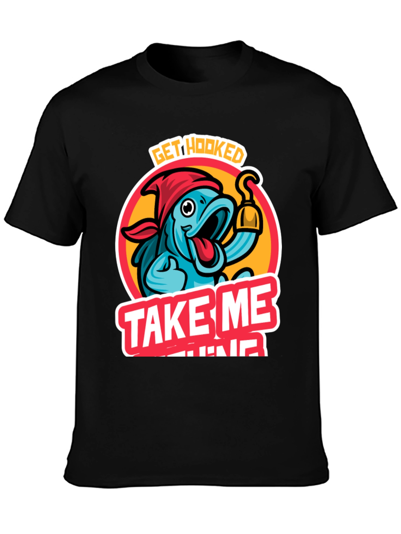 Camiseta Hombre Llévame a Pescar