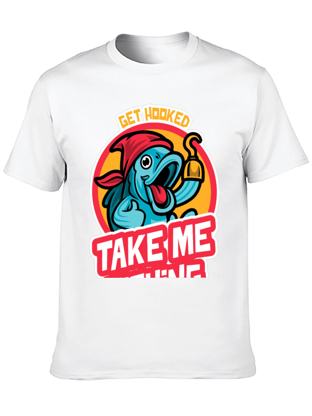 Camiseta Hombre Llévame a Pescar