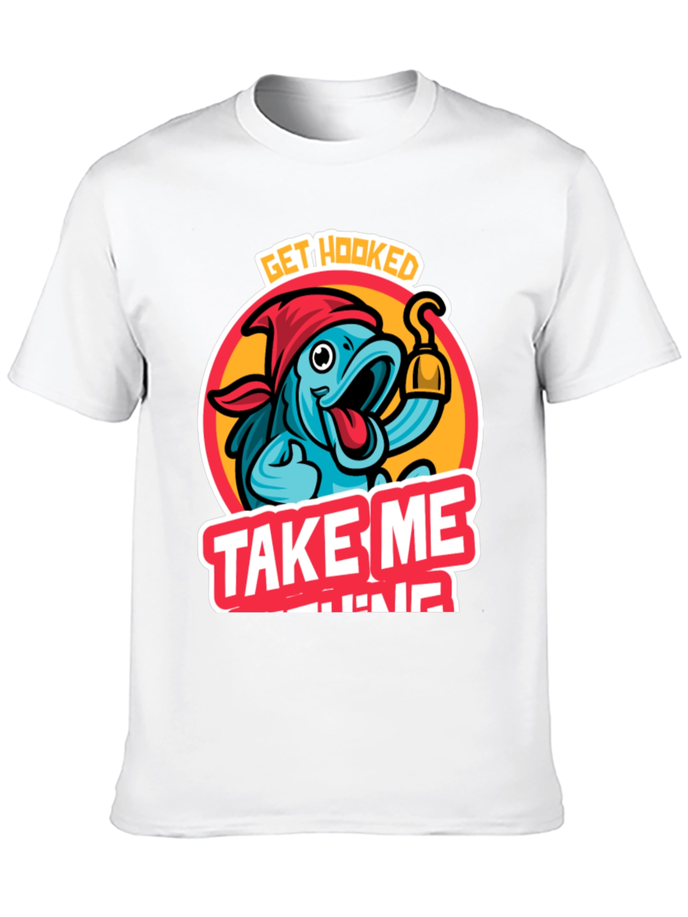 Camiseta Hombre Llévame a Pescar