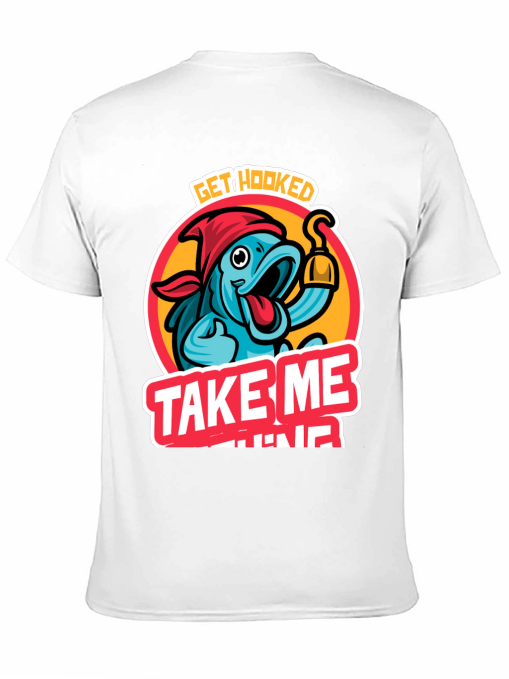 Camiseta Hombre Llévame a Pescar