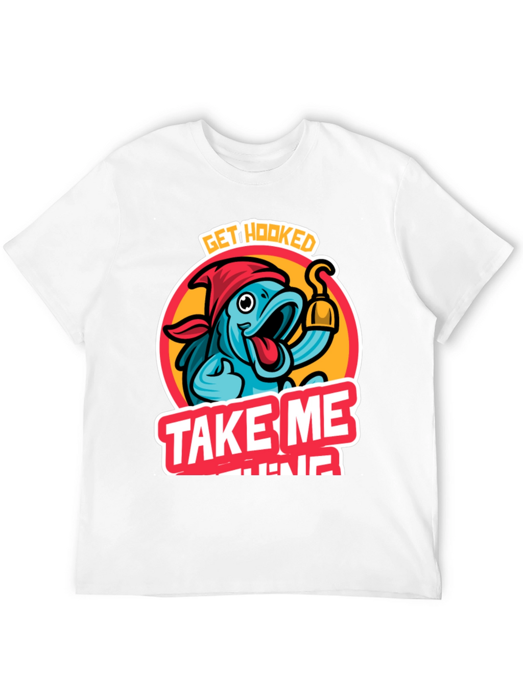 Camiseta Hombre Llévame a Pescar