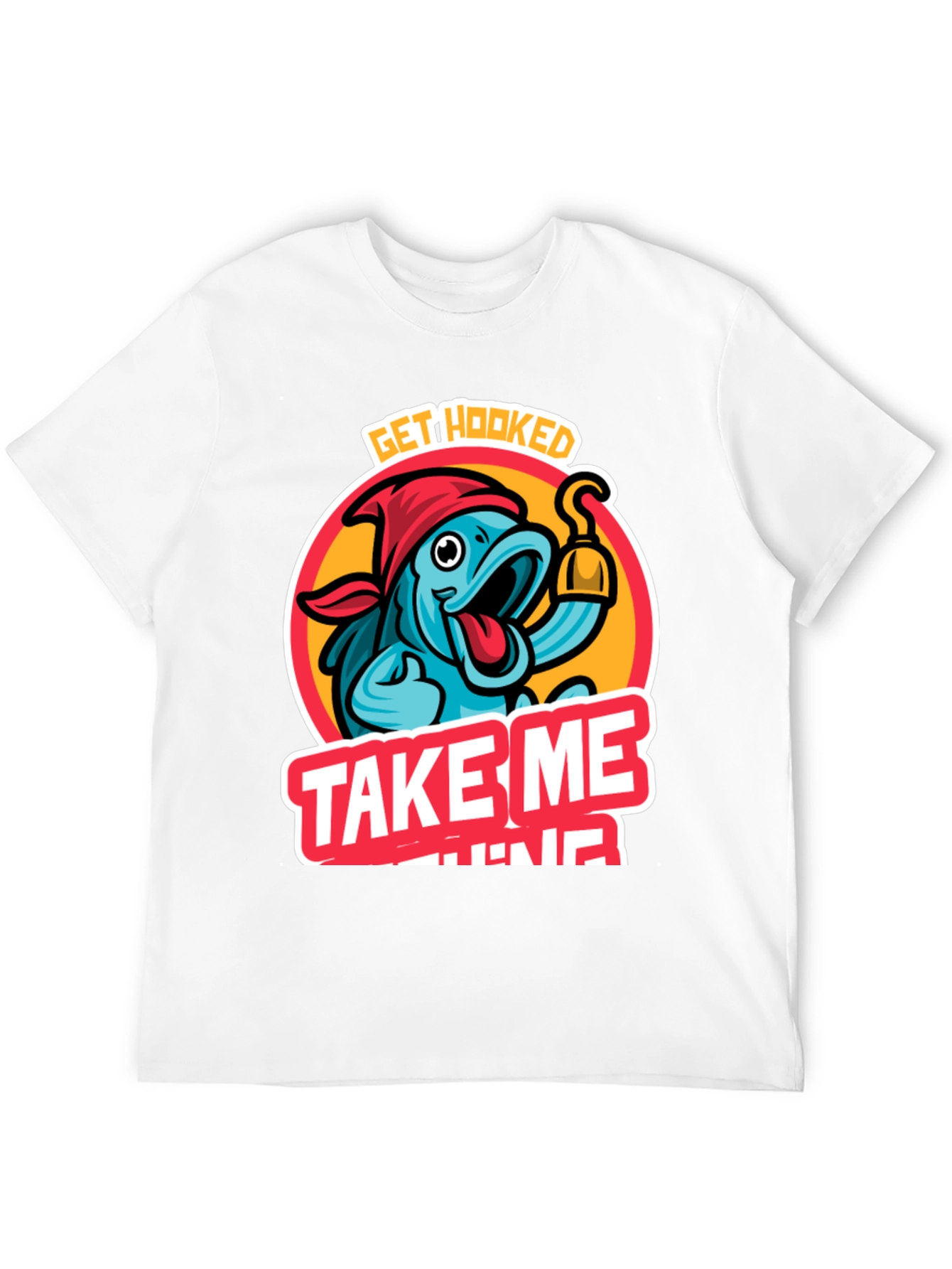 Camiseta Hombre Llévame a Pescar