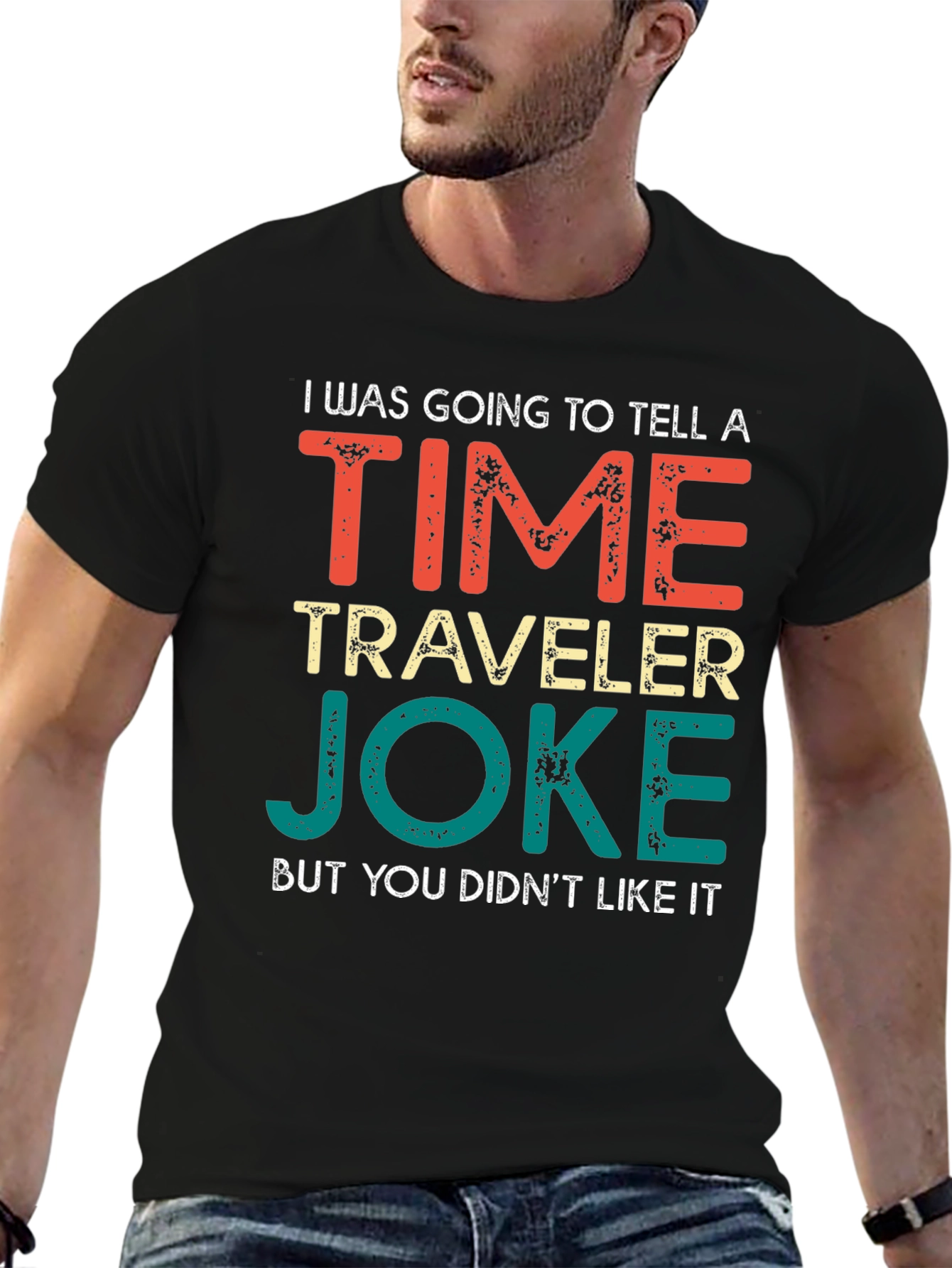 Camiseta Humorística Viajero del Tiempo