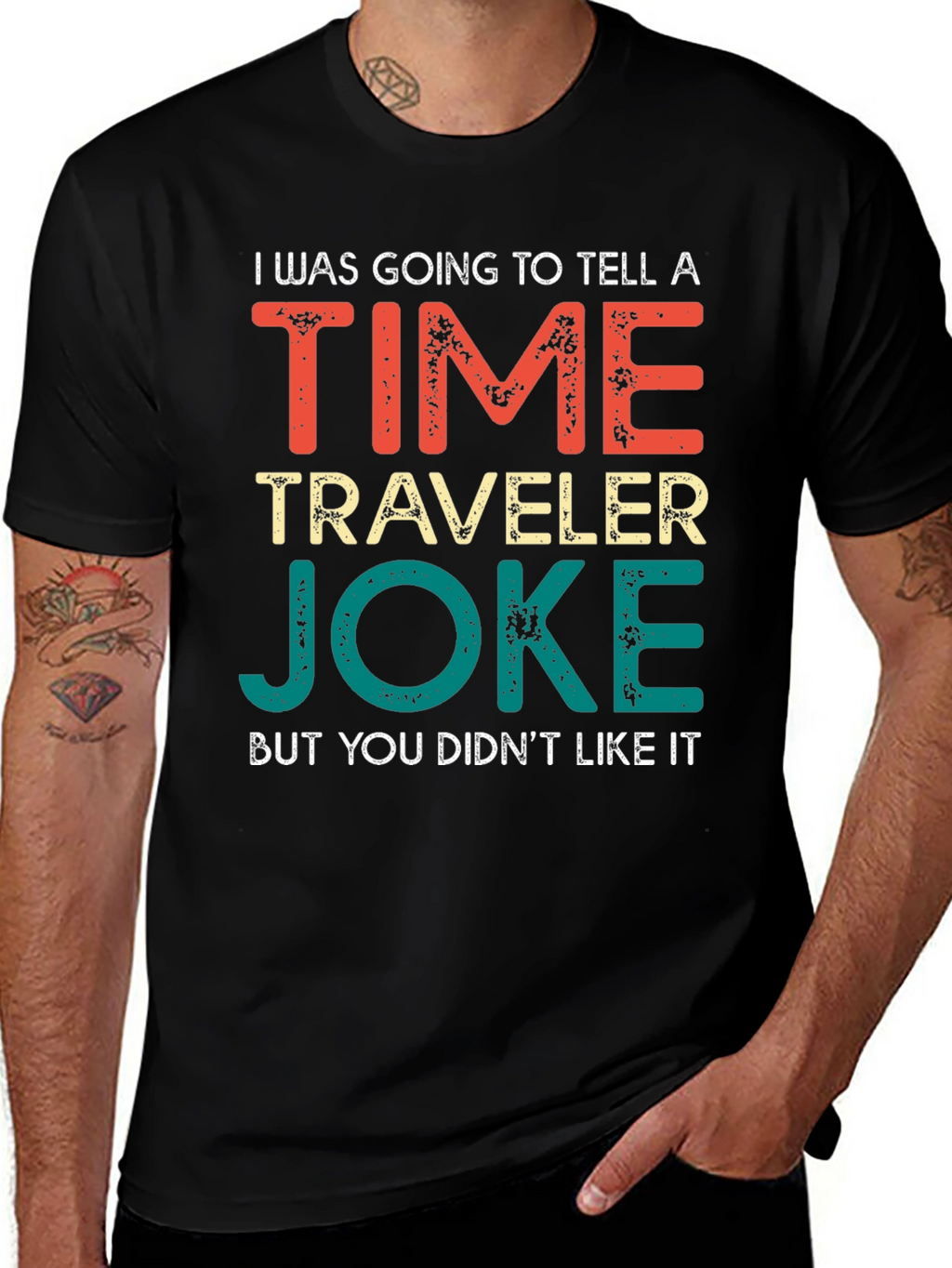 Camiseta Humorística Viajero del Tiempo